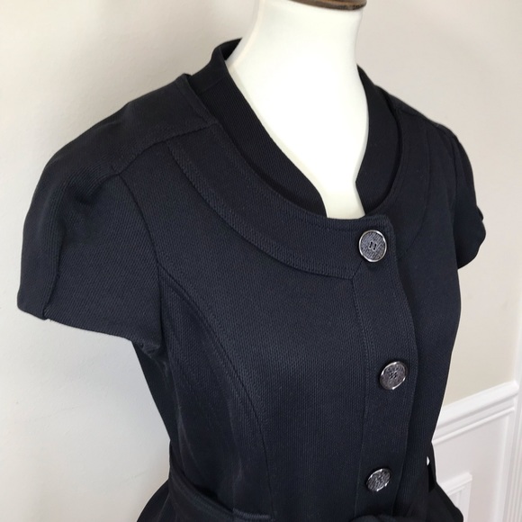 Diane Von Furstenberg | Black Knit Jacket - Picture 3 of 7